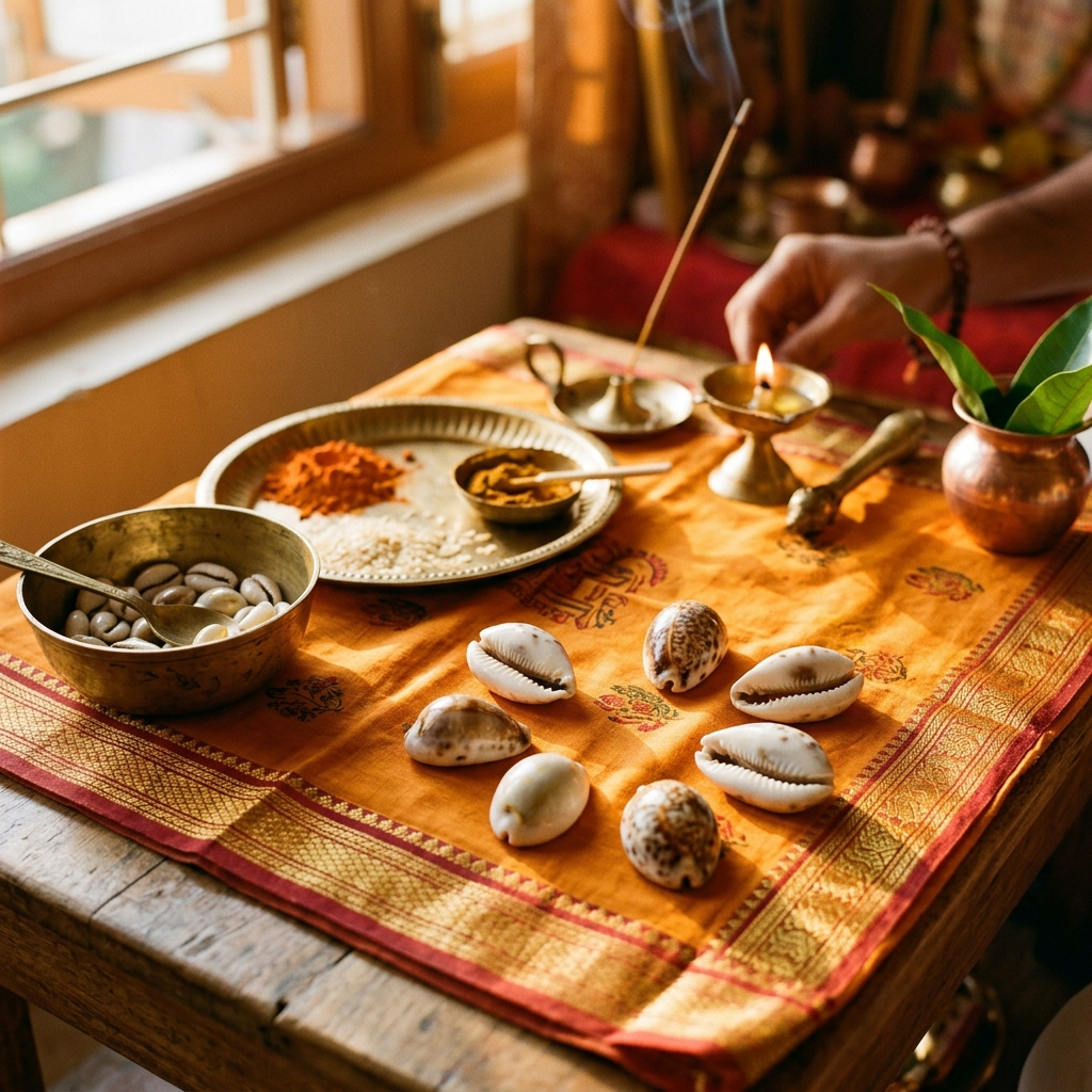 Kavade Shastra Cowrie Shells